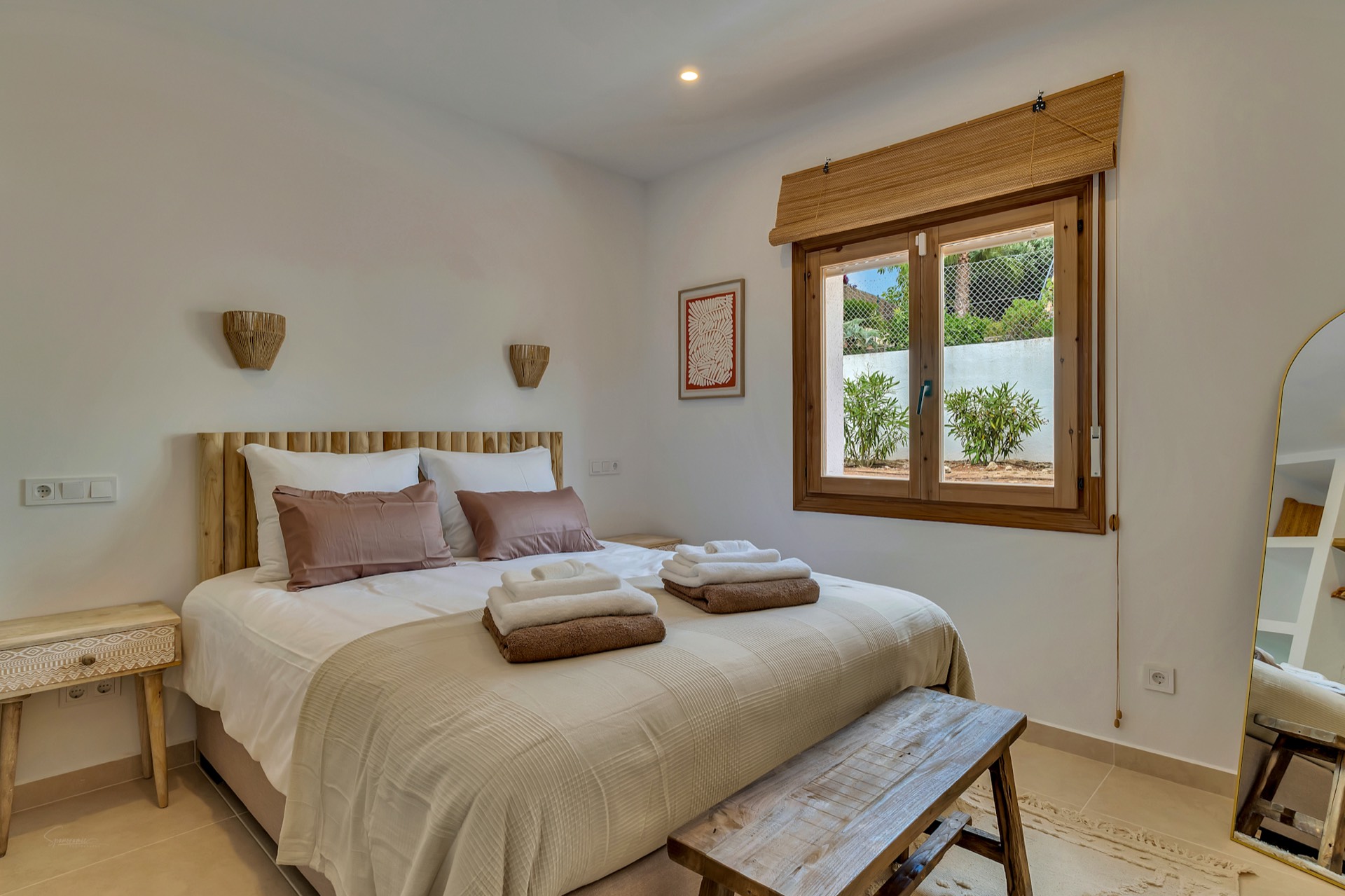 Slaapkamer van Casa Monte Zen